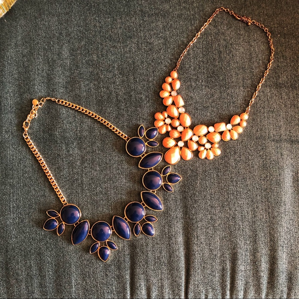 Two Francesca’s Statement Necklaces